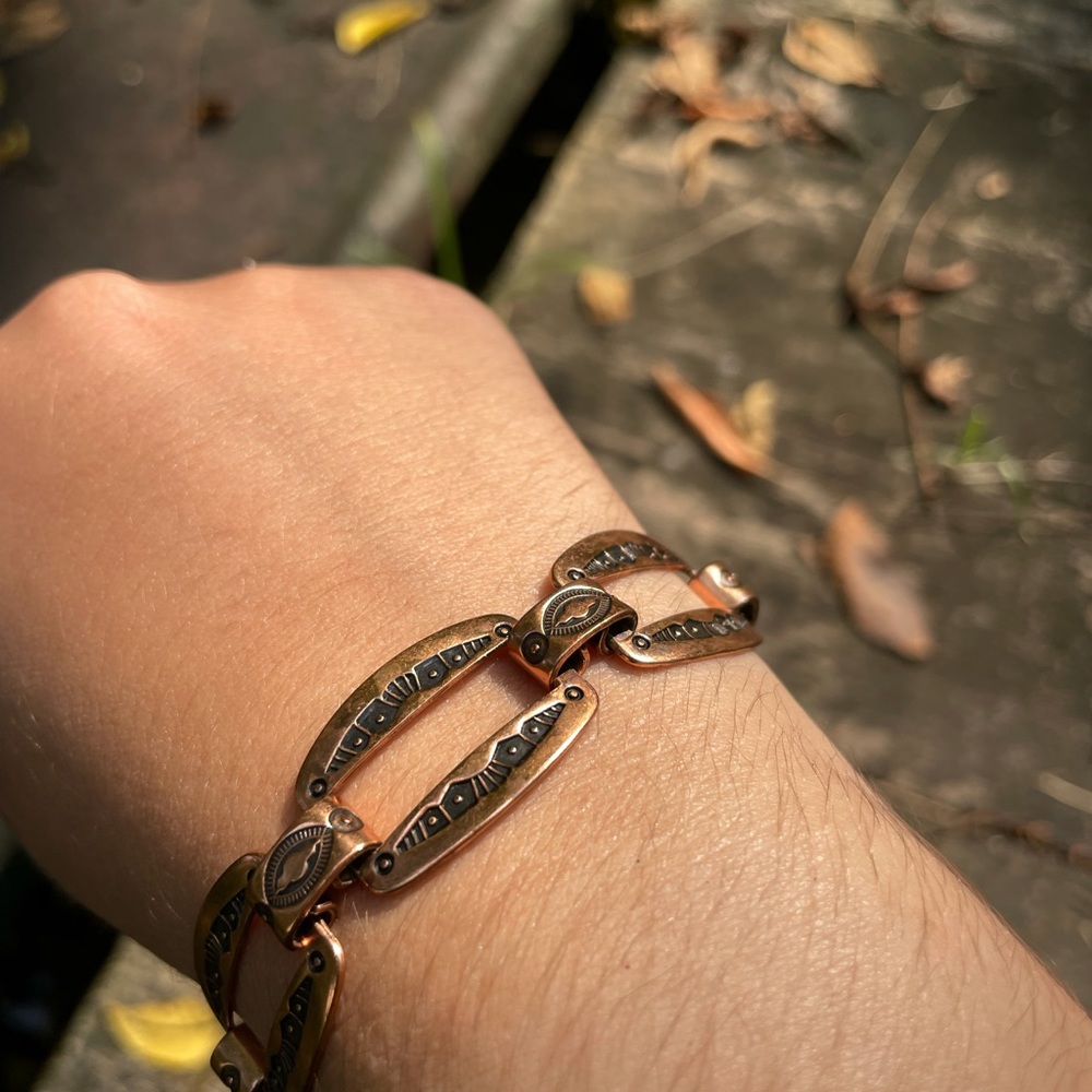 Autumnal - Fall Copper Bracelets - image 7
